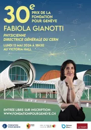 Flyer for the Fondation pour Genève