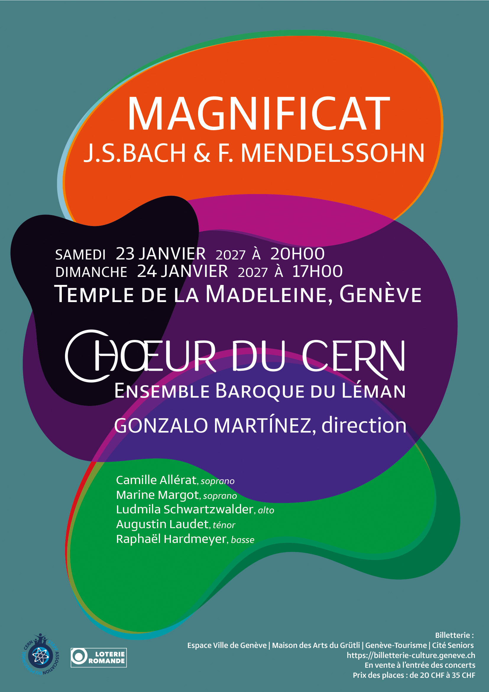 Concert: Mendelssohn and Bach in Geneva